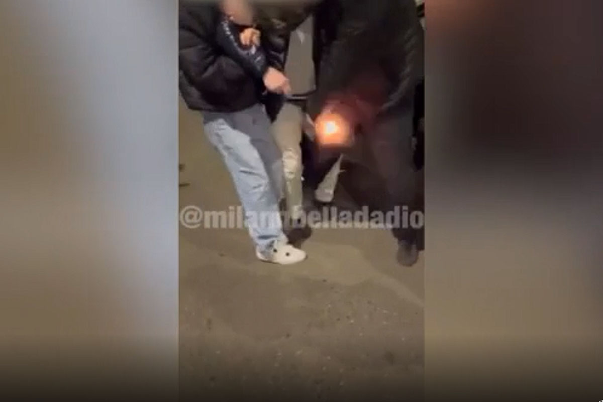 Milano movida molesta vigile picchiato parte un colpo dalla pistola