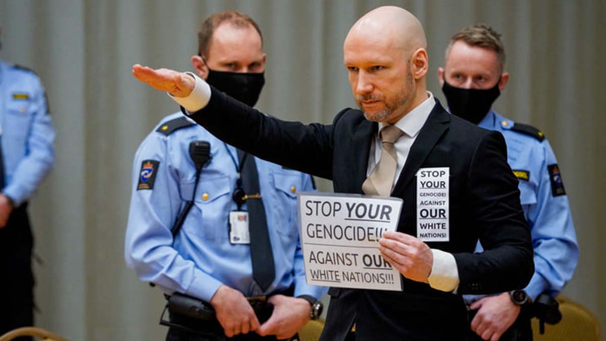 Anders Behring Breivik resta in carcere