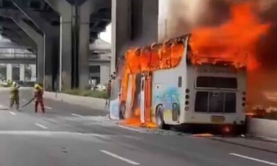 incendio bus Thailandia