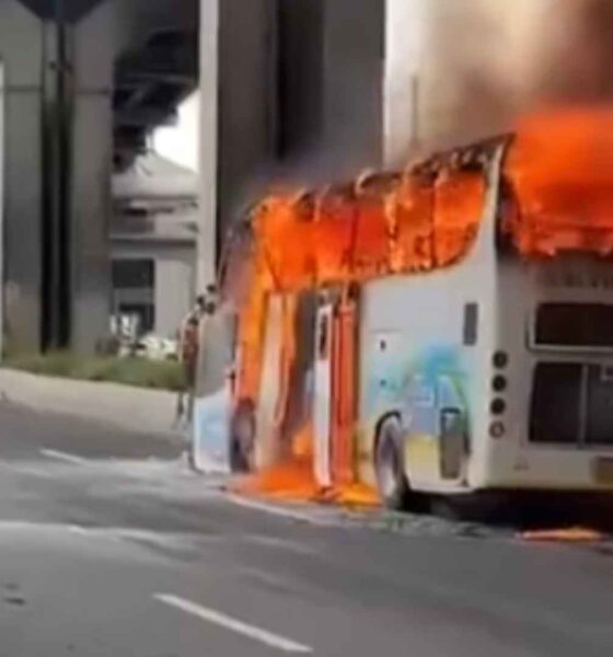 incendio bus Thailandia